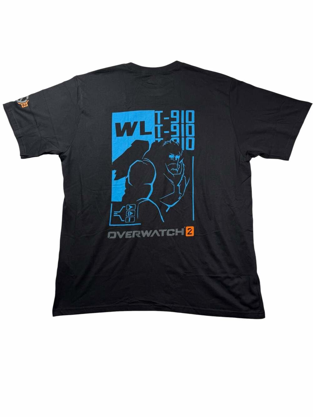 Overwatch 2 Winston WL T-910 Graphic T Shirt Blizzard Official 2XL NWT Black